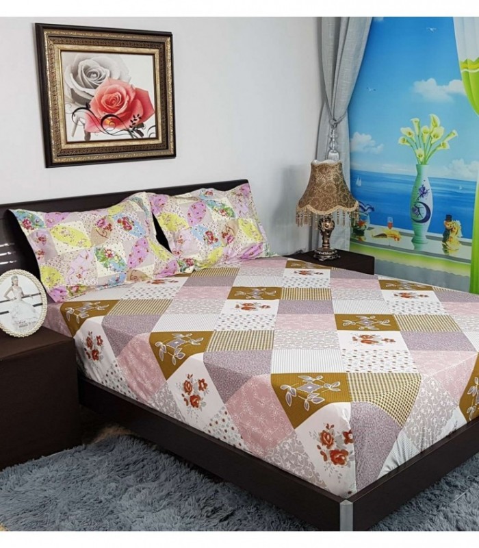 SABANA CON GOMA 1.40X2 ESTAMPADO