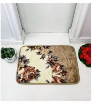 TAPETE 0.40X0.60 CREMA ESTAMPADO