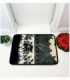 TAPETE 0.40X0.60 NEGRO ESTAMPADO