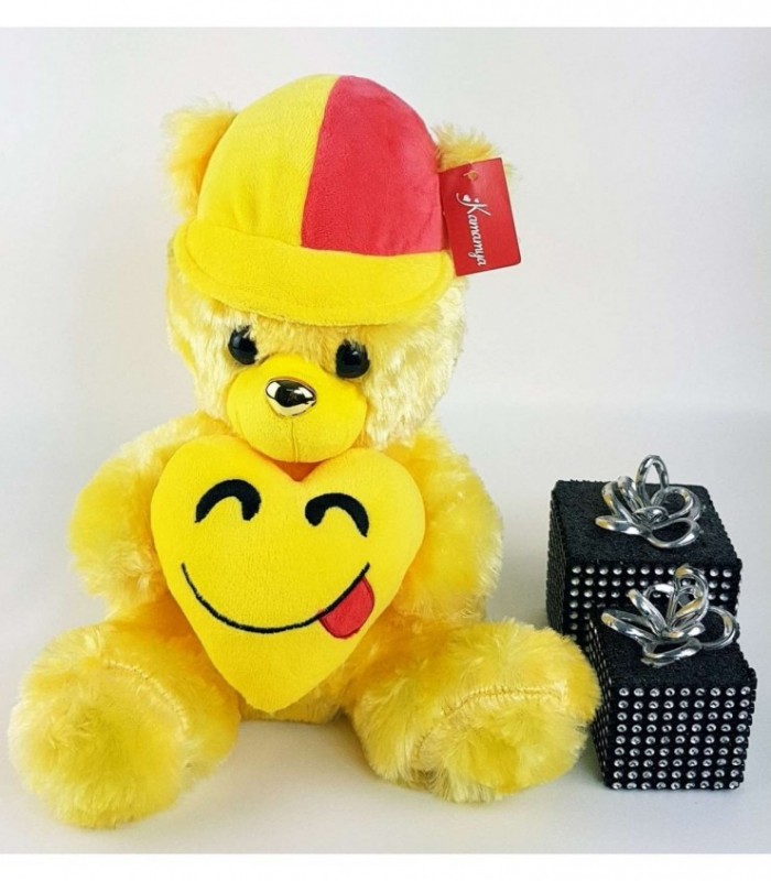 OSO DE PELUCHE COLOR AMARILLO