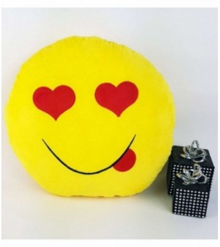 ALMOHADA DE PELUCHE DISEÑO CARITA REDONDO