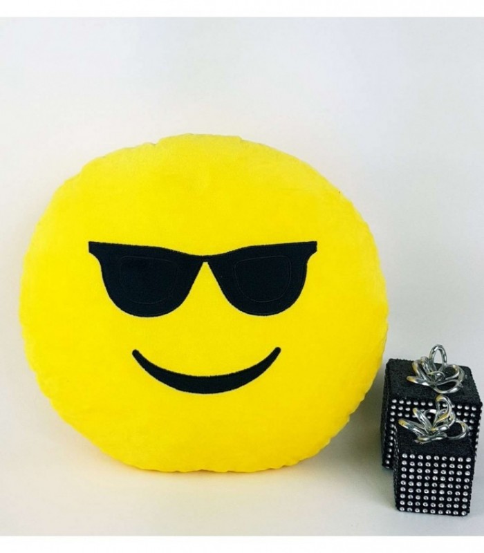 ALMOHADA DE PELUCHE DISEÑO CARITA REDONDO
