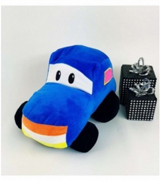 AUTITO DE PELUCHE COLOR AZUL