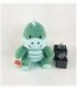 DINOSAURIO DE PELUCHE COLOR VERDE
