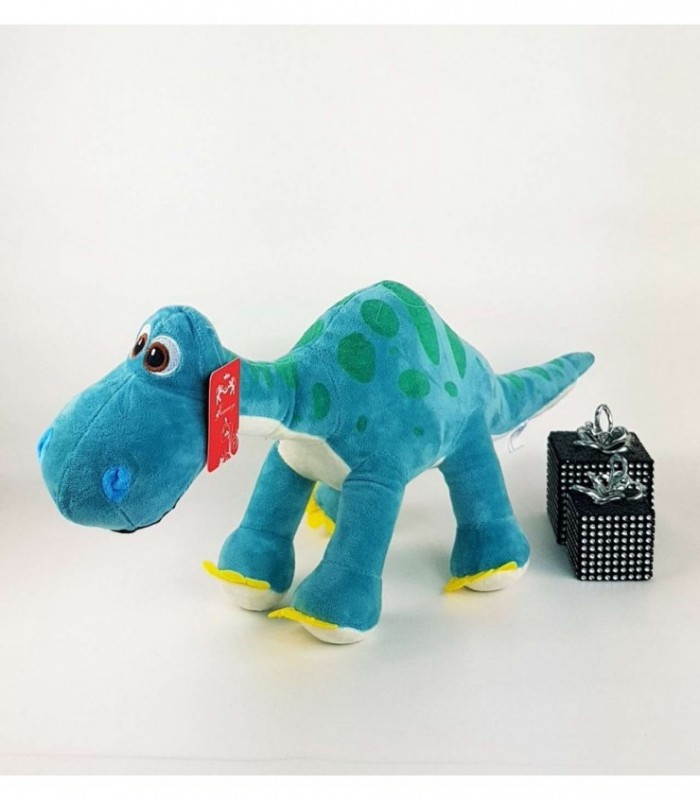 DINOSAURIO DE PELUCHE COLOR AZUL