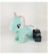 UNICORNIO DE PELUCHE COLOR VERDE