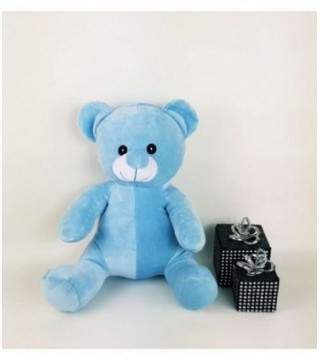 OSITO DE PELUCHE COLOR CELESTE