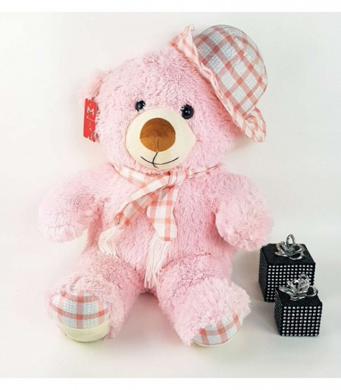 OSO DE PELUCHE CON SOMBRERO