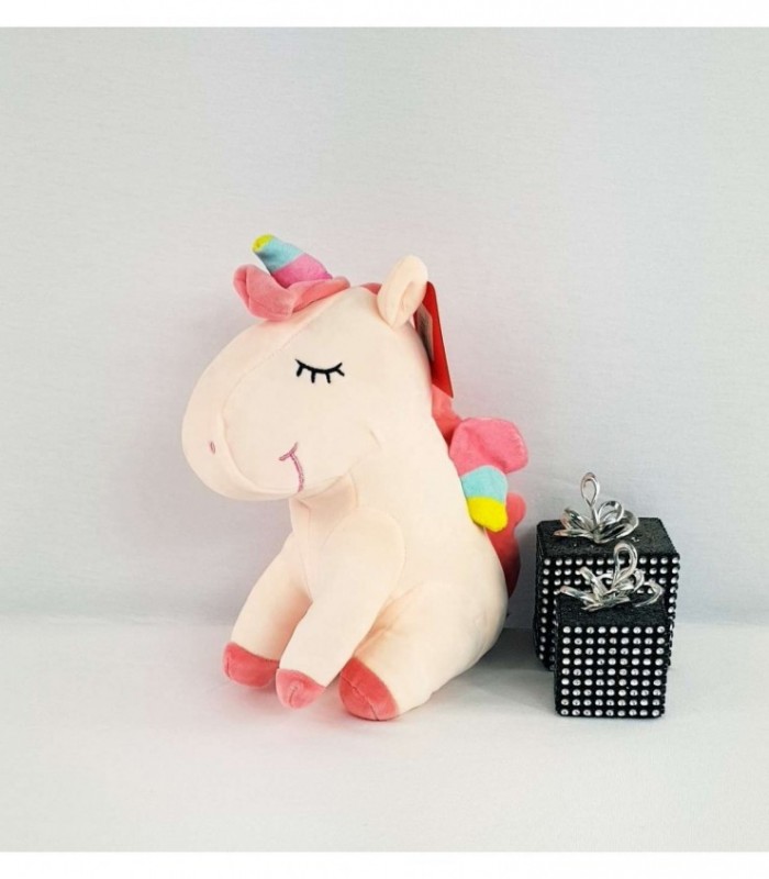 PELUCHE DE UNICORNIO SENTADO