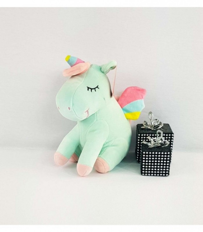 PELUCHE DE UNICORNIO SENTADO