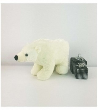OSO POLAR DE PELUCHE COLOR BLANCO