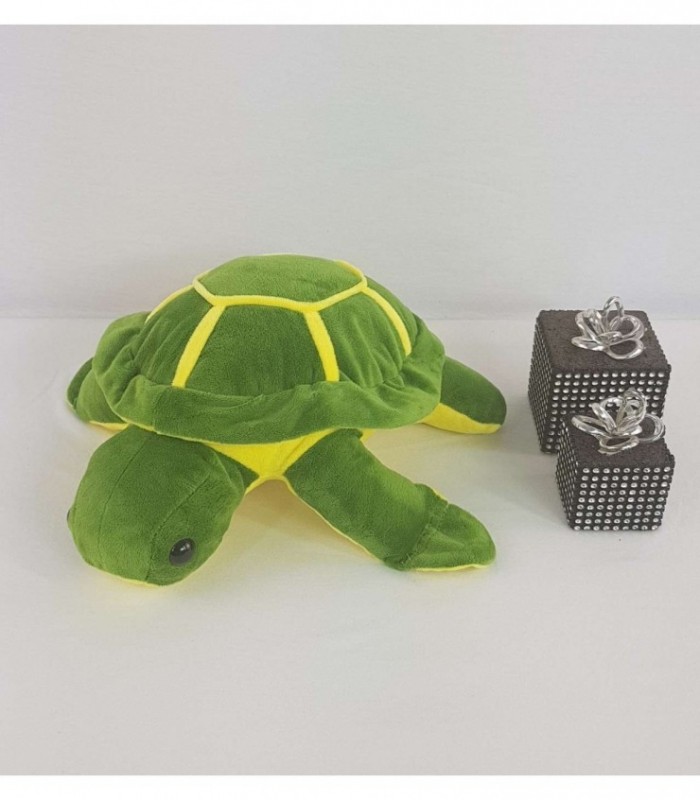 TORTUGA DE PELUCHE COLOR VERDE