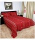 CUBRECAMA 2.30X2.50 ESTAMPADO ROJO