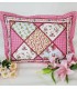 FUNDA PARA ALMOHADA 0.50X0.70 ESTAMPADO BORDO